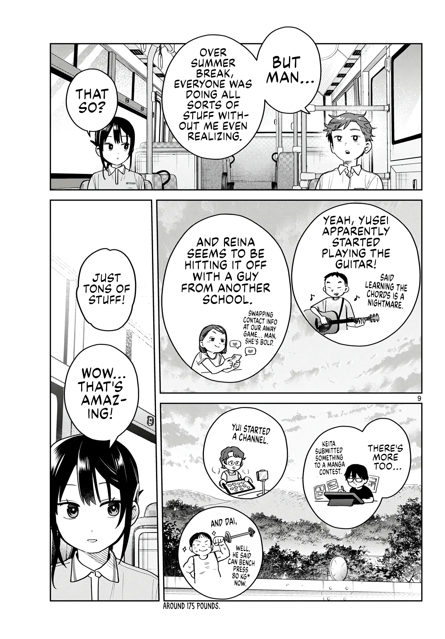 Futari Bus Chapter 38 page 9
