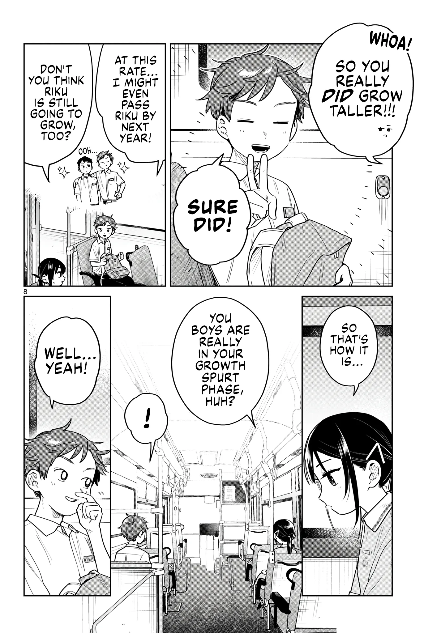 Futari Bus Chapter 38 page 8