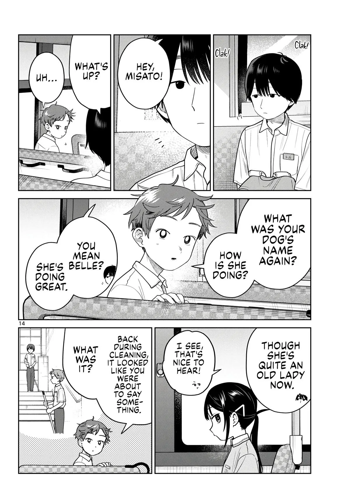Futari Bus Chapter 40 page 14