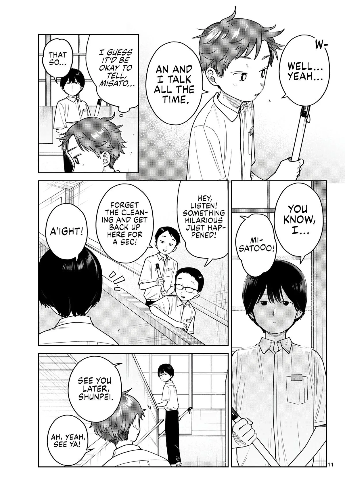 Futari Bus Chapter 40 page 11