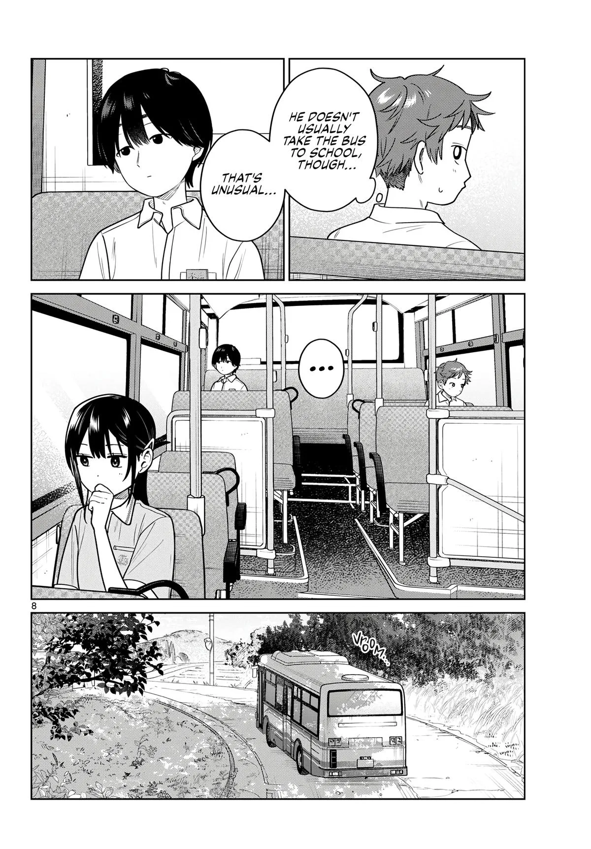 Futari Bus Chapter 40 page 8