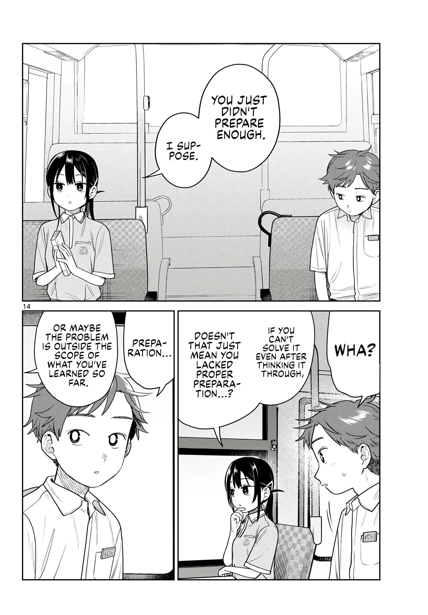 Futari Bus Chapter 43 page 14