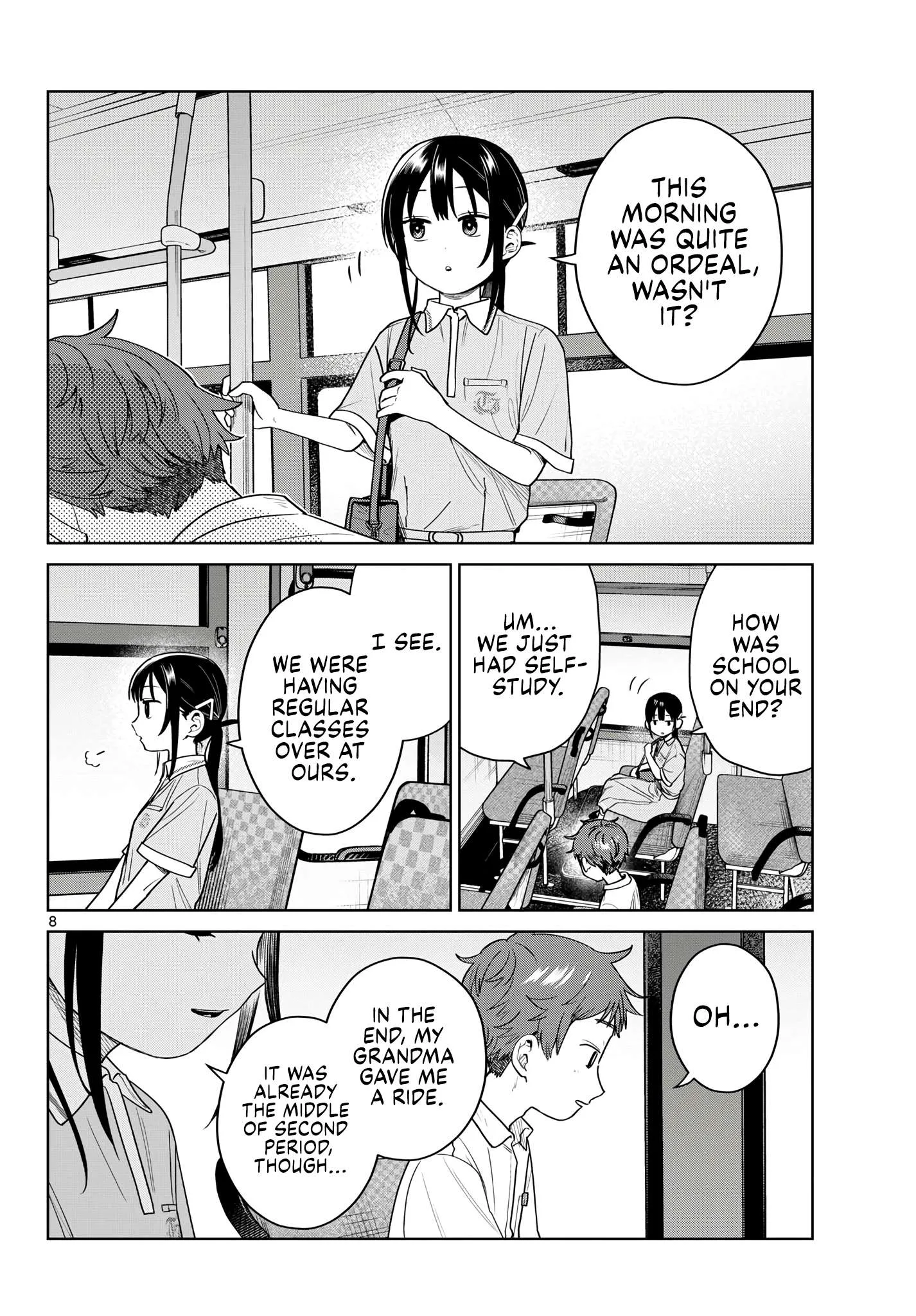 Futari Bus Chapter 43 page 8