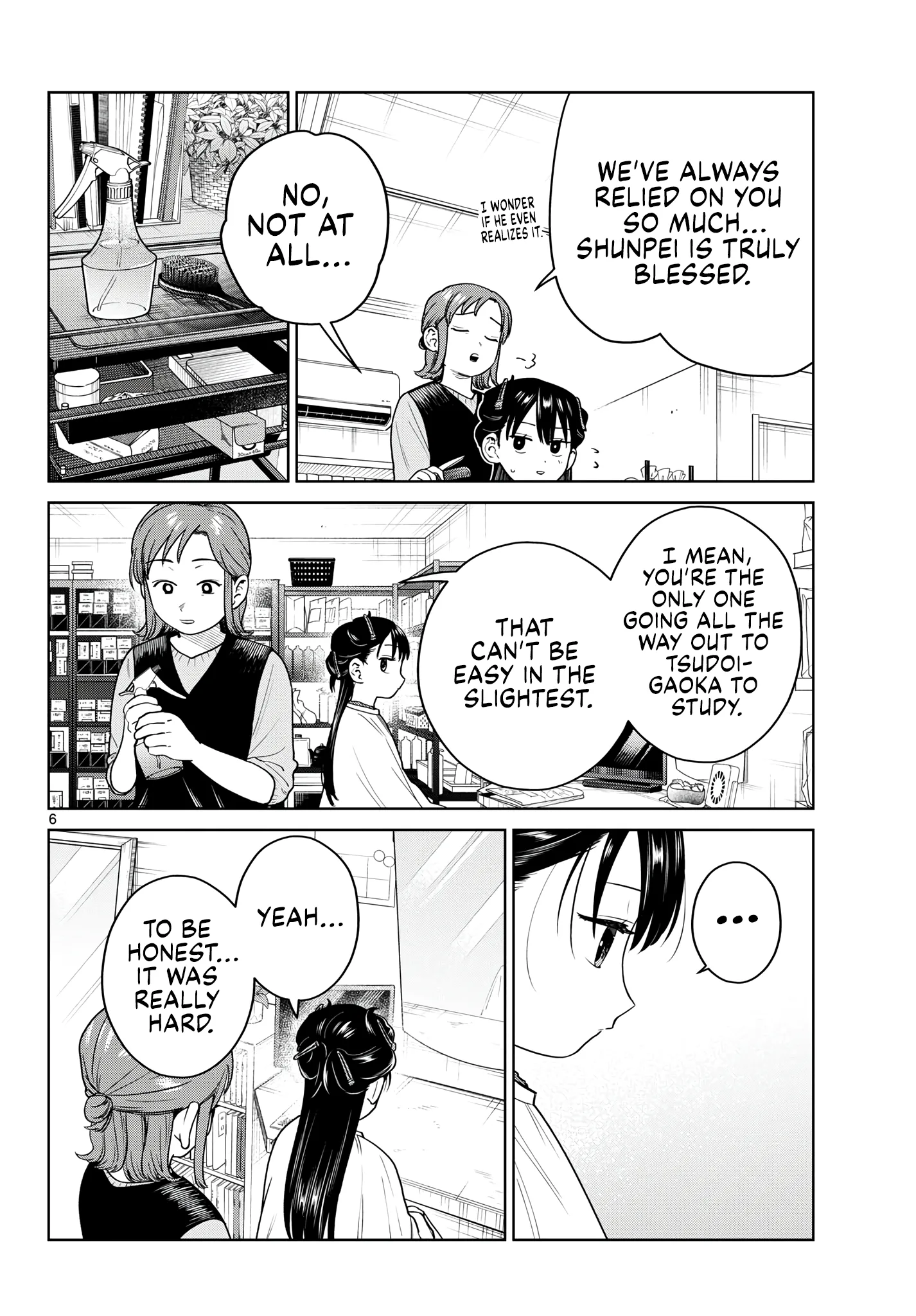 Futari Bus Chapter 44 page 6