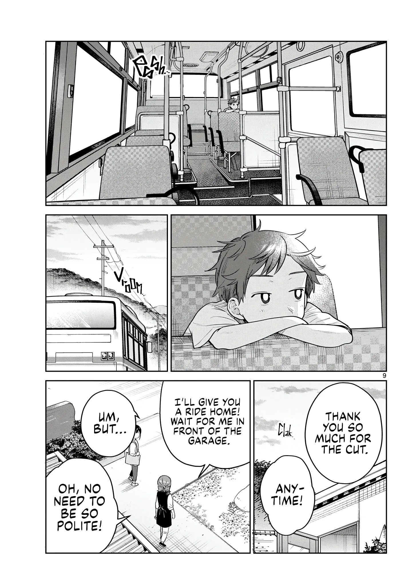 Futari Bus Chapter 44 page 9