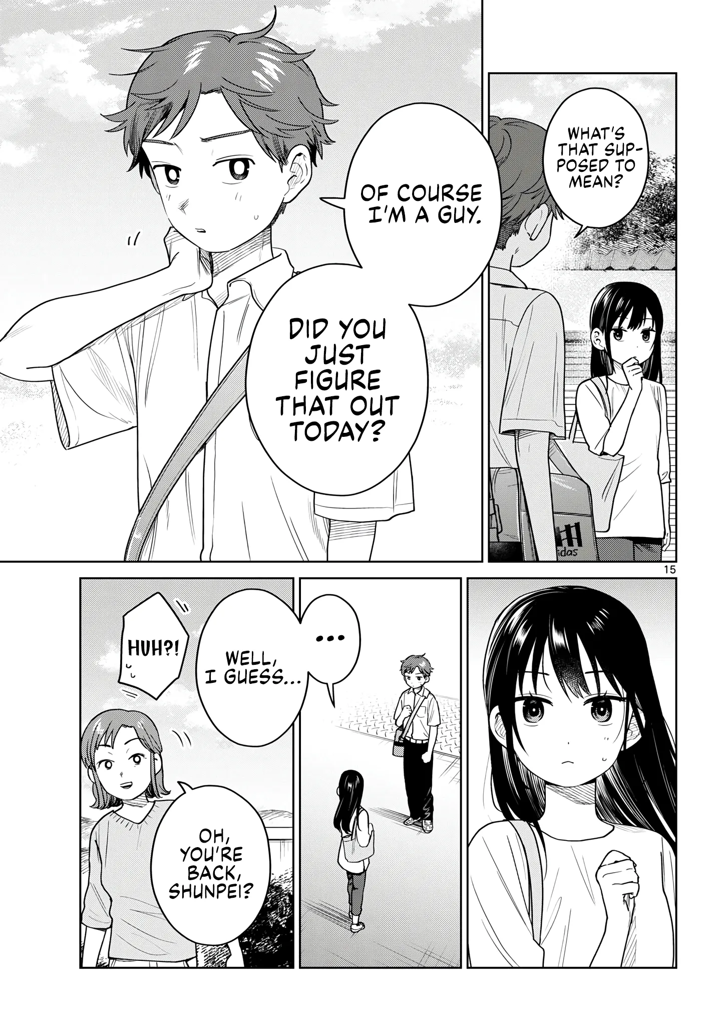 Futari Bus Chapter 44 page 15