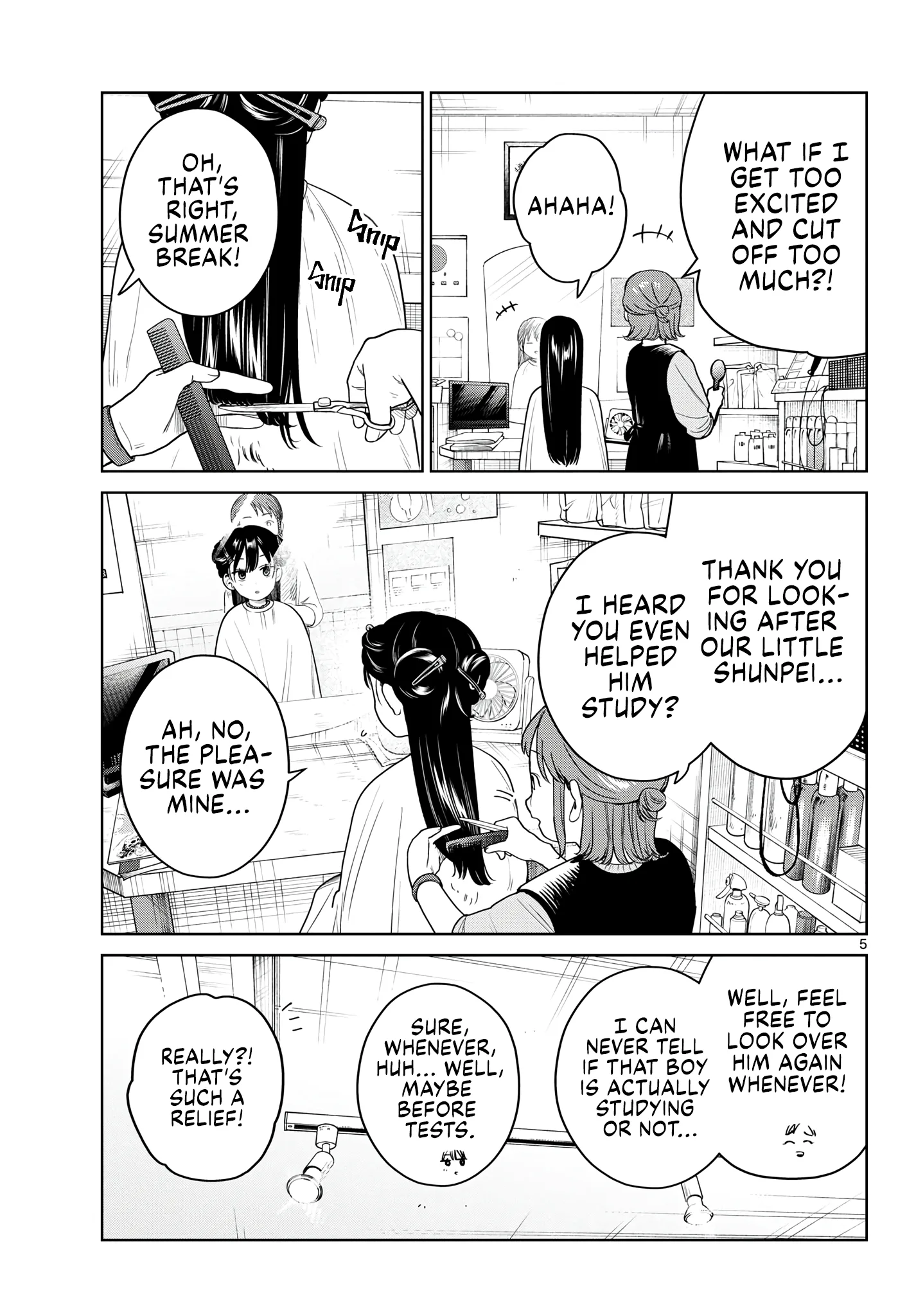 Futari Bus Chapter 44 page 5
