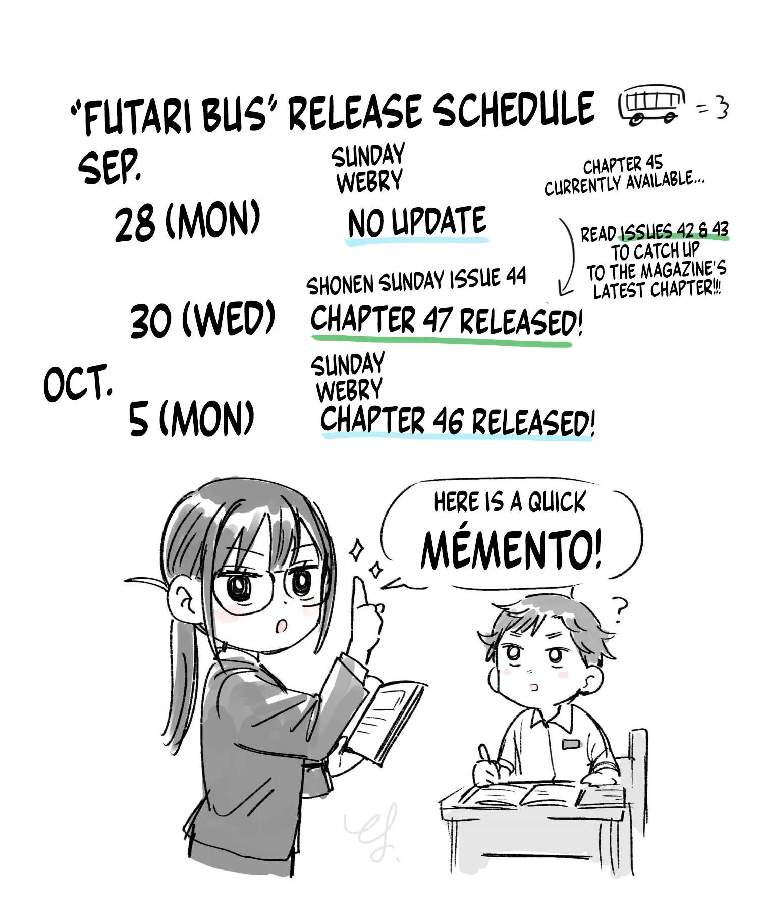 Futari Bus Chapter 47 page 22