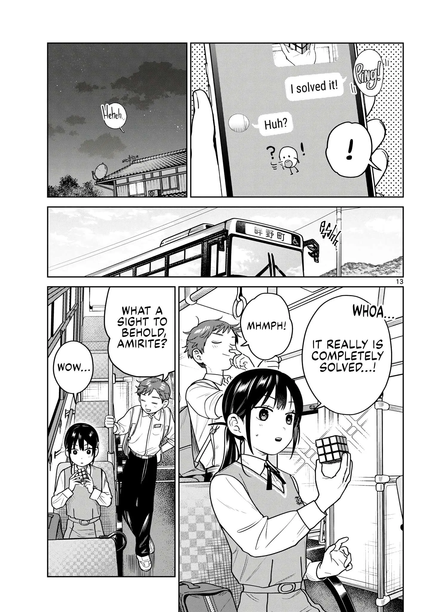 Futari Bus Chapter 49 page 13