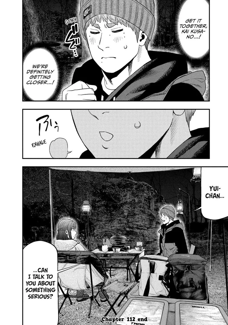 Futari Solo Camp Chapter 112 page 18