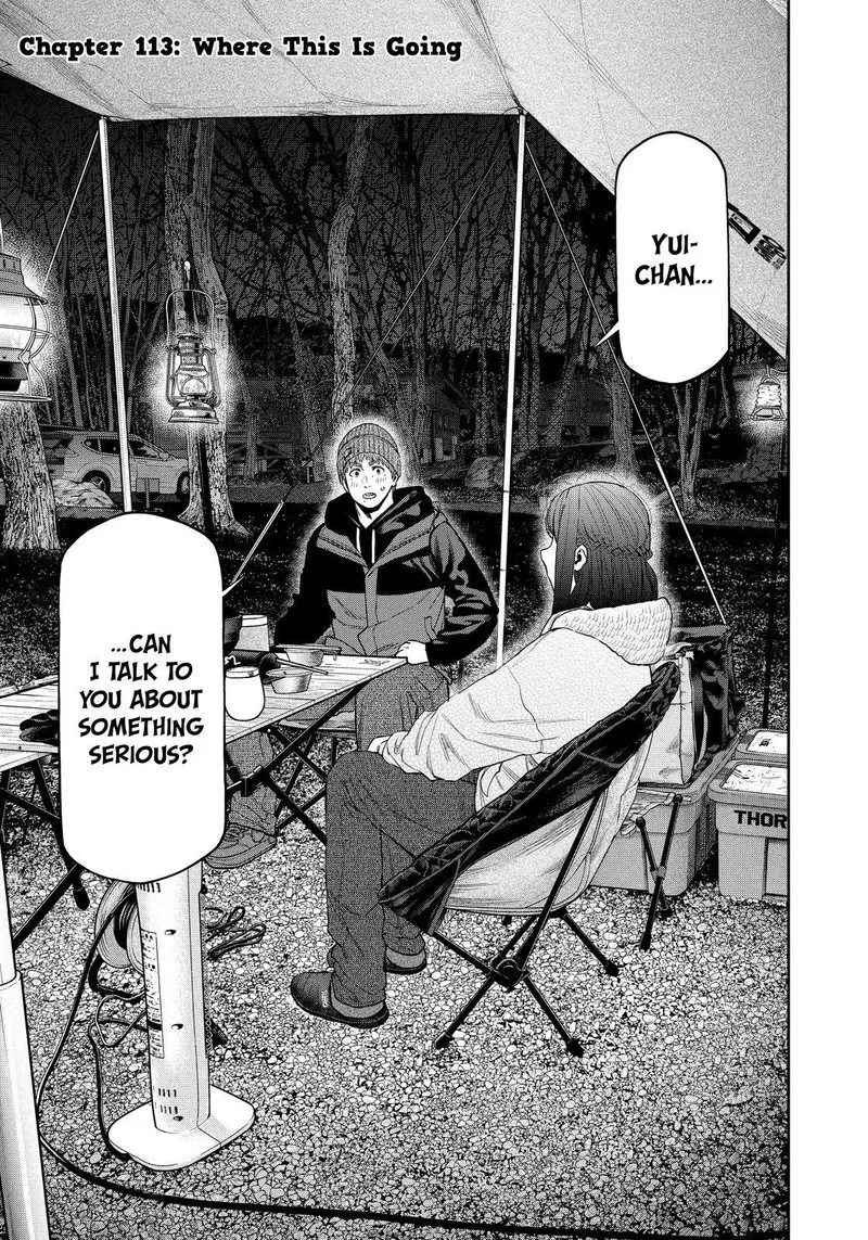Futari Solo Camp Chapter 113 page 1
