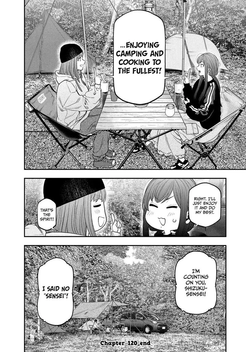 Futari Solo Camp Chapter 120 page 18
