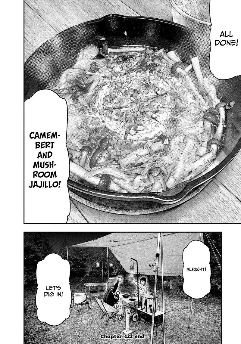 Futari Solo Camp Chapter 122 page 18