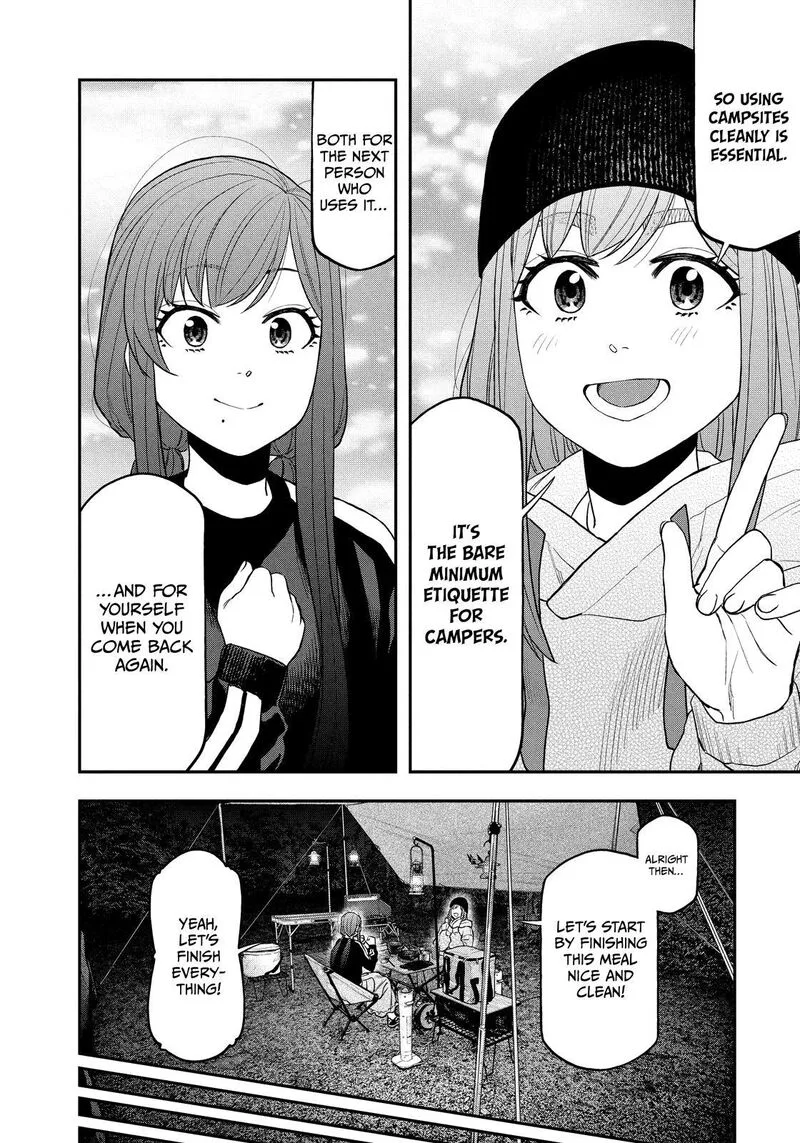 Futari Solo Camp Chapter 124 page 12