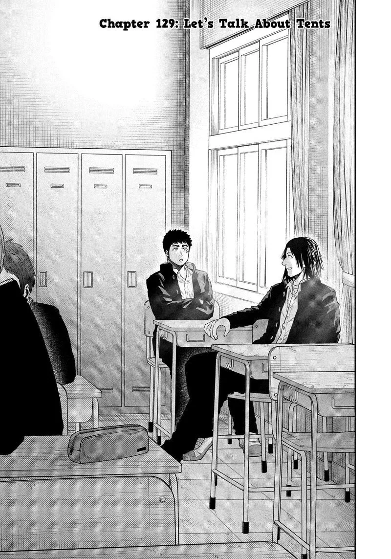 Futari Solo Camp Chapter 129 page 1