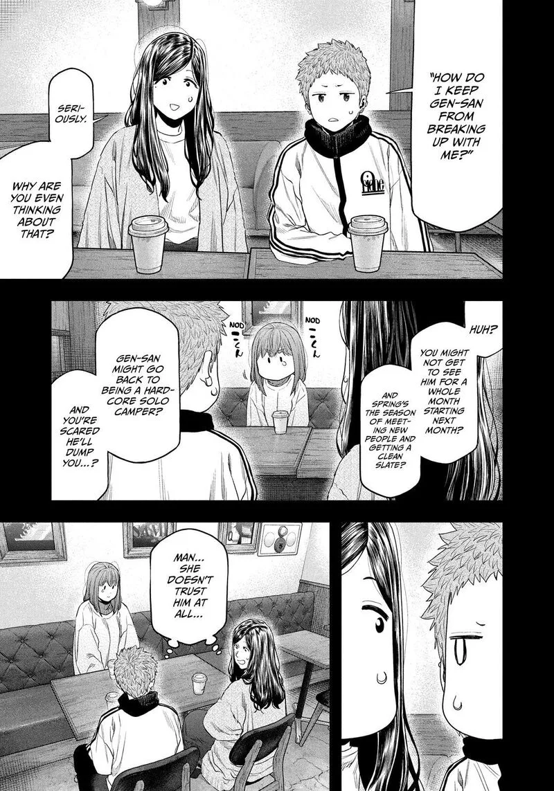Futari Solo Camp Chapter 133 page 1