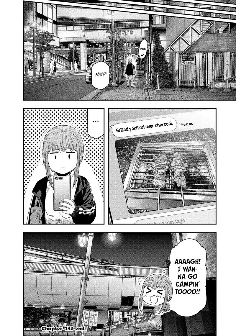 Futari Solo Camp Chapter 142 page 18