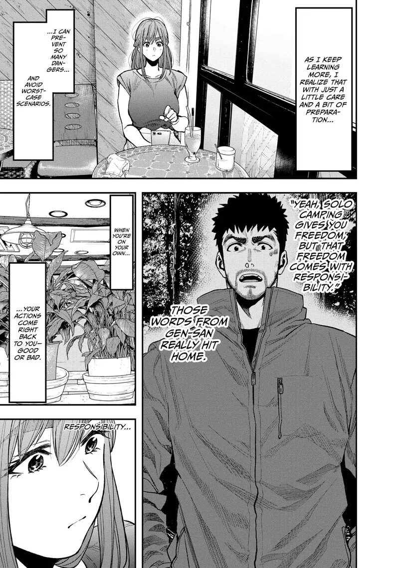 Futari Solo Camp Chapter 37 page 17