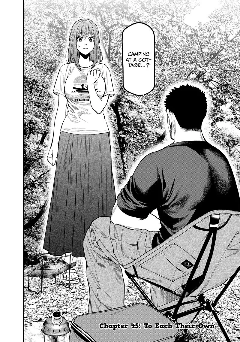 Futari Solo Camp Chapter 45 page 2