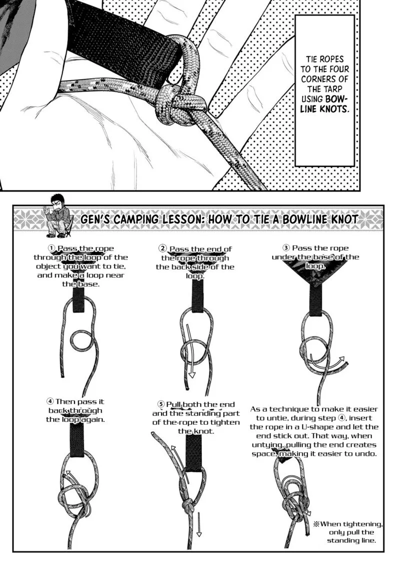 Futari Solo Camp Chapter 52 page 22