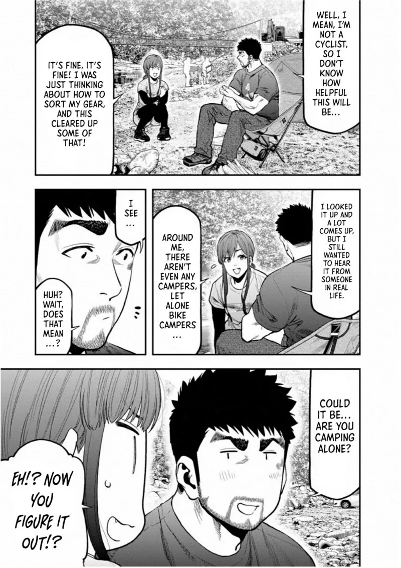Futari Solo Camp Chapter 58 page 8