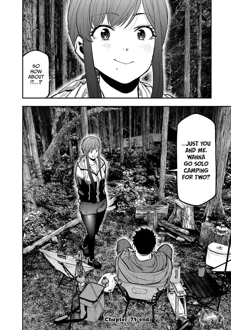 Futari Solo Camp Chapter 74 page 18