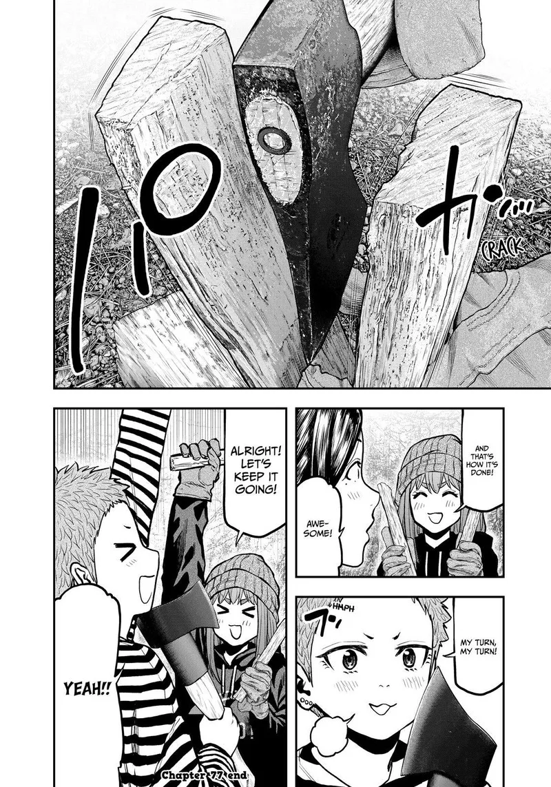 Futari Solo Camp Chapter 77 page 23