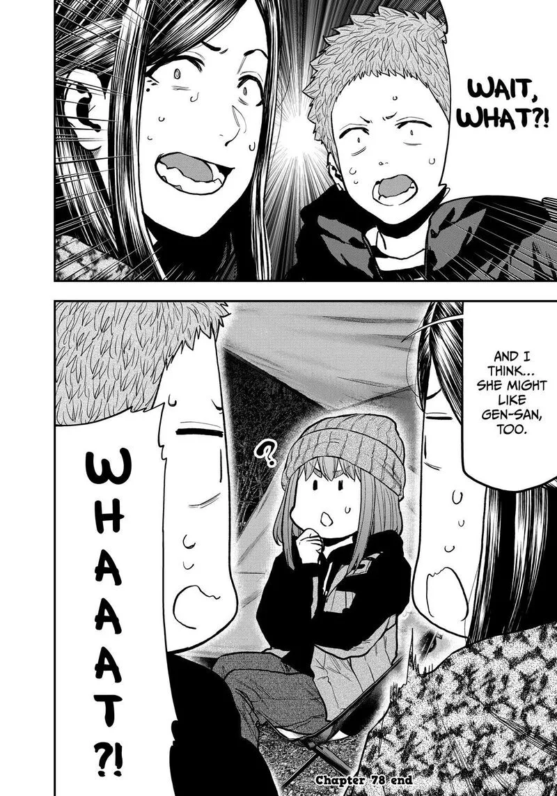 Futari Solo Camp Chapter 78 page 22