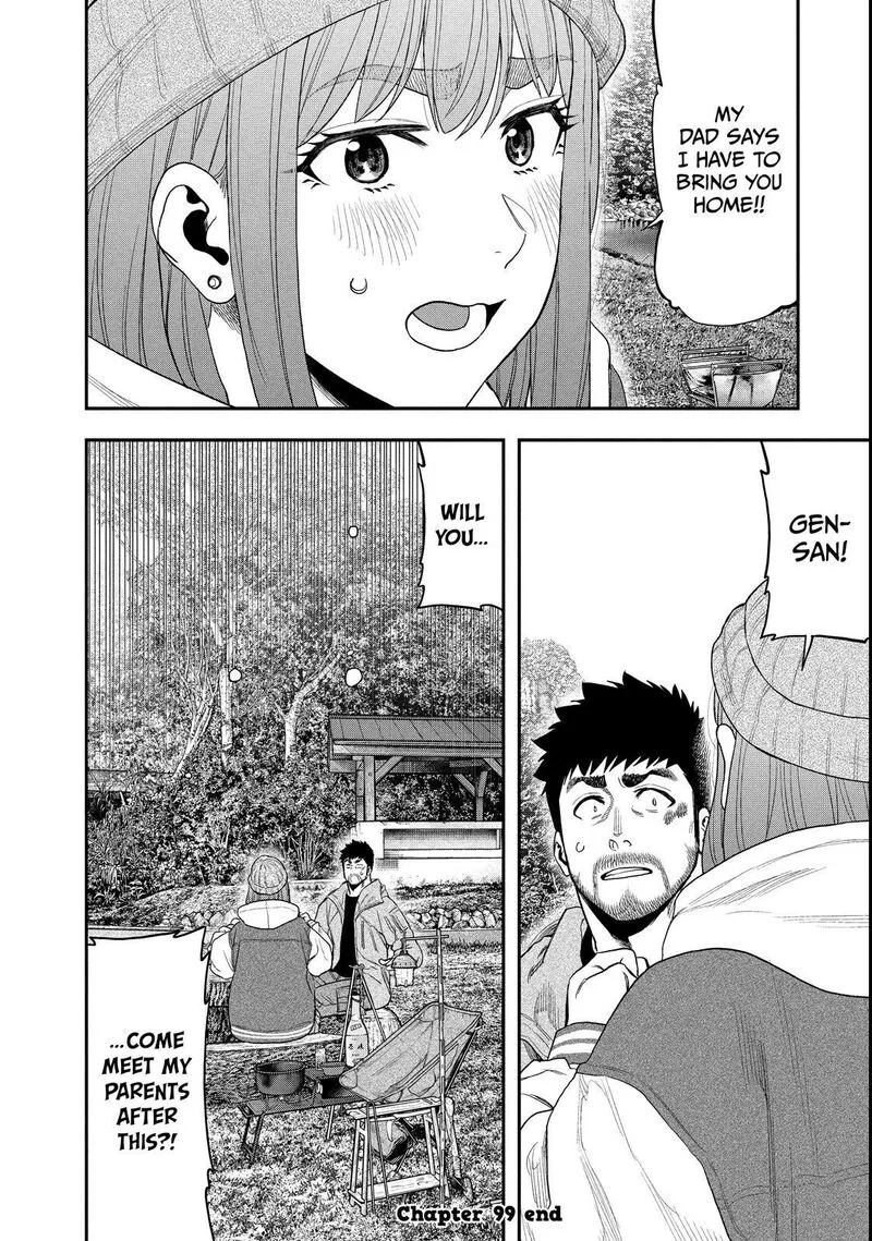 Futari Solo Camp Chapter 99 page 18