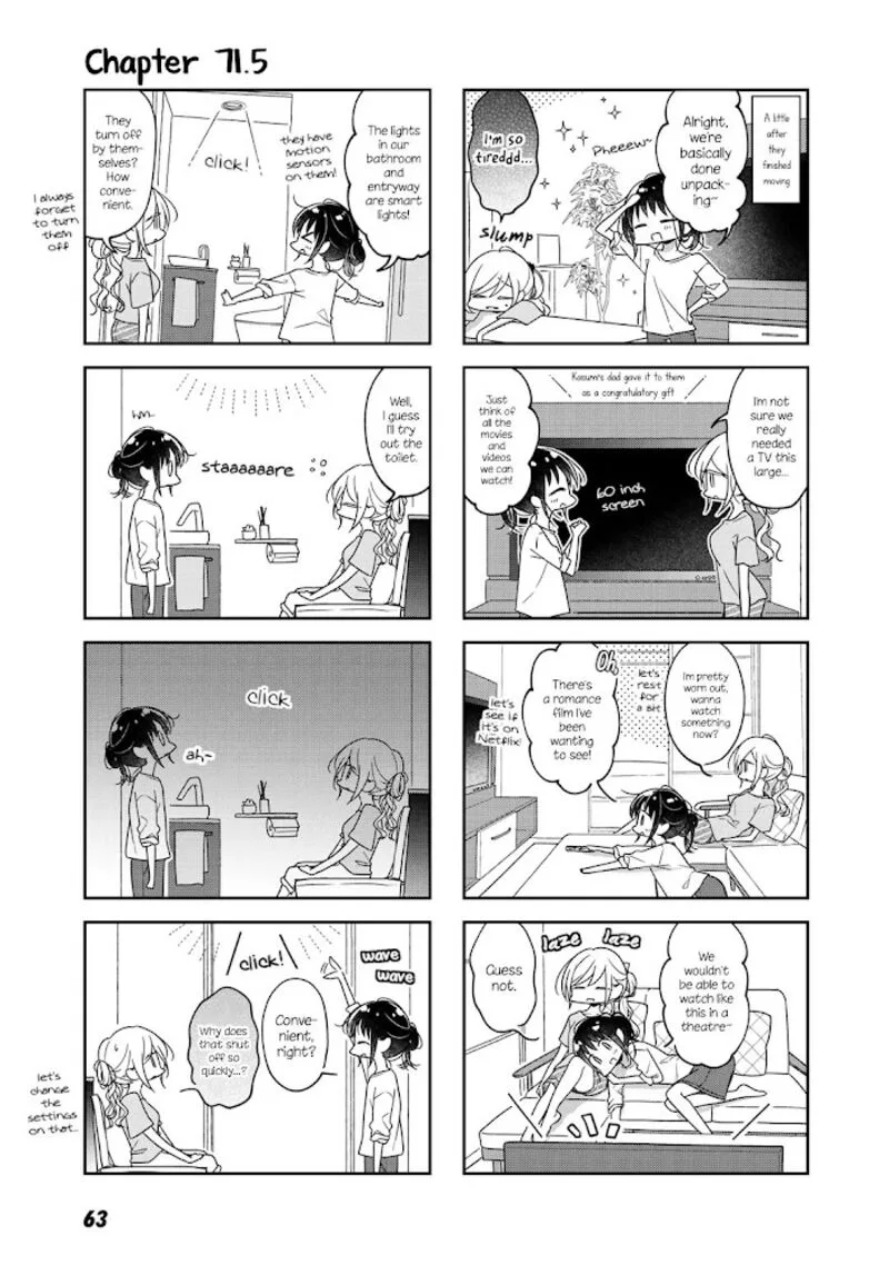 Futaribeya Chapter 71.5 page 1