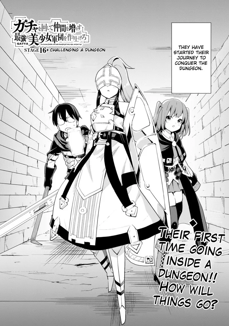 Gacha wo Mawashite Nakama wo Fuyasu Saikyou no Bishoujo Gundan wo Tsukuriagero Chapter 16 page 2