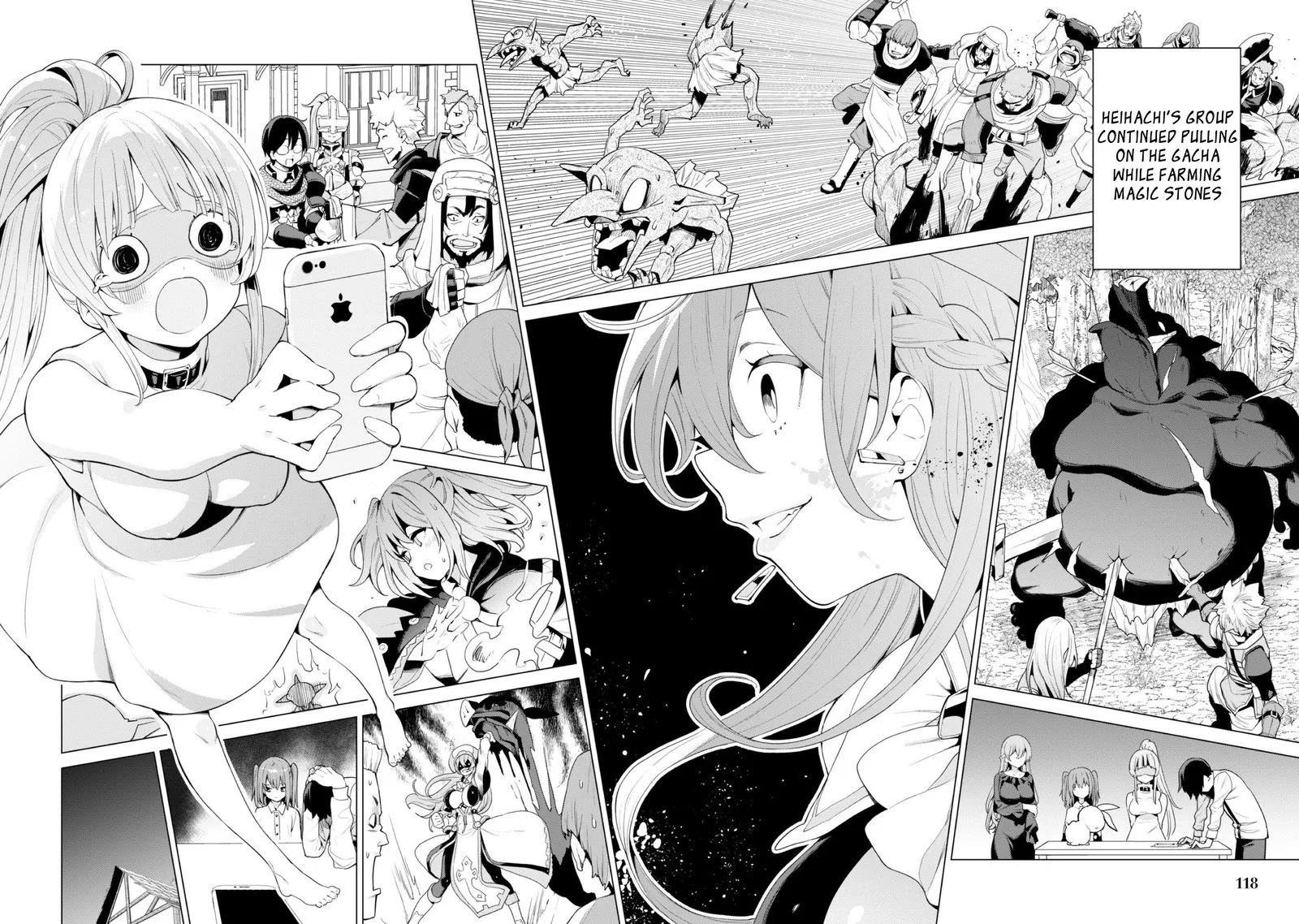 Gacha wo Mawashite Nakama wo Fuyasu Saikyou no Bishoujo Gundan wo Tsukuriagero Chapter 35 page 15