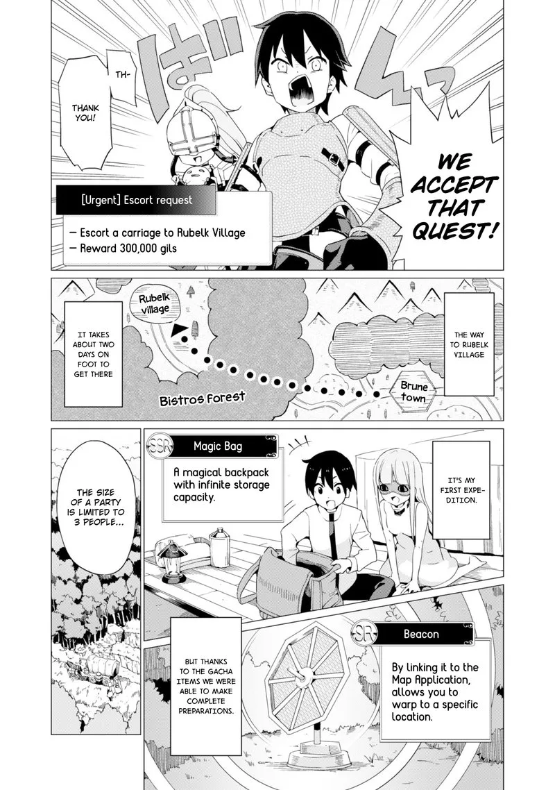 Gacha wo Mawashite Nakama wo Fuyasu Saikyou no Bishoujo Gundan wo Tsukuriagero Chapter 4 page 11
