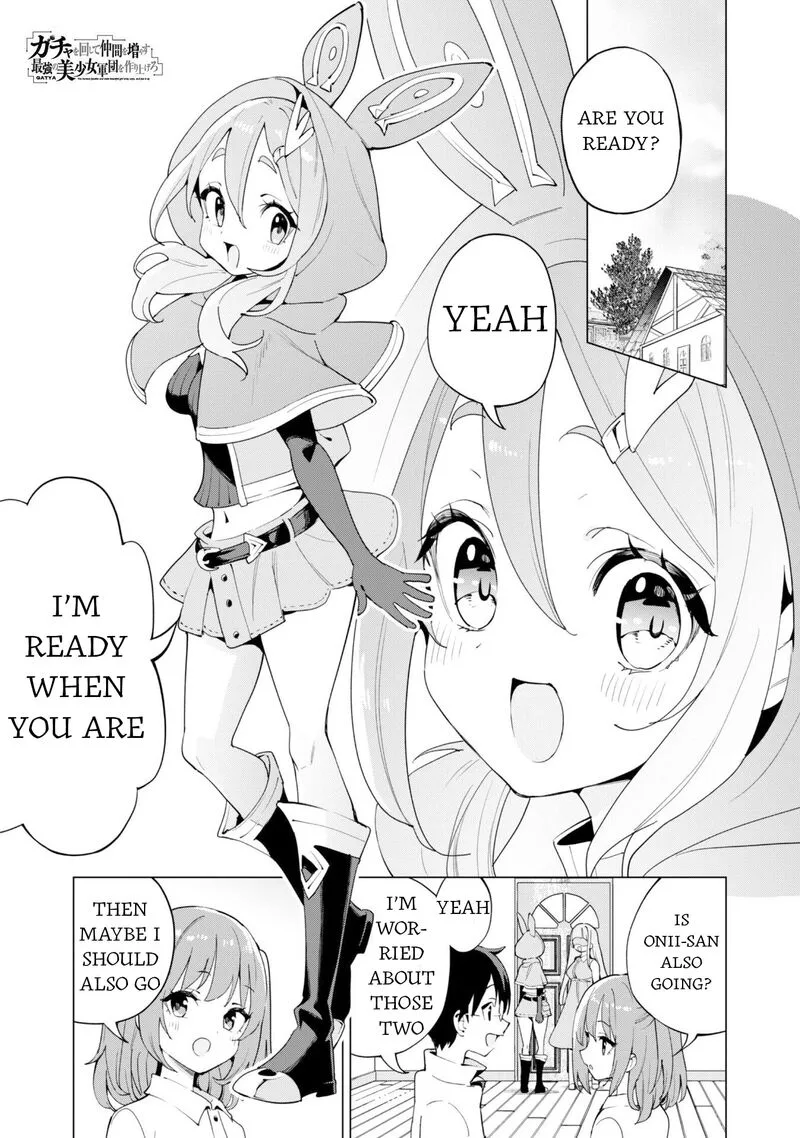 Gacha wo Mawashite Nakama wo Fuyasu Saikyou no Bishoujo Gundan wo Tsukuriagero Chapter 77 page 2