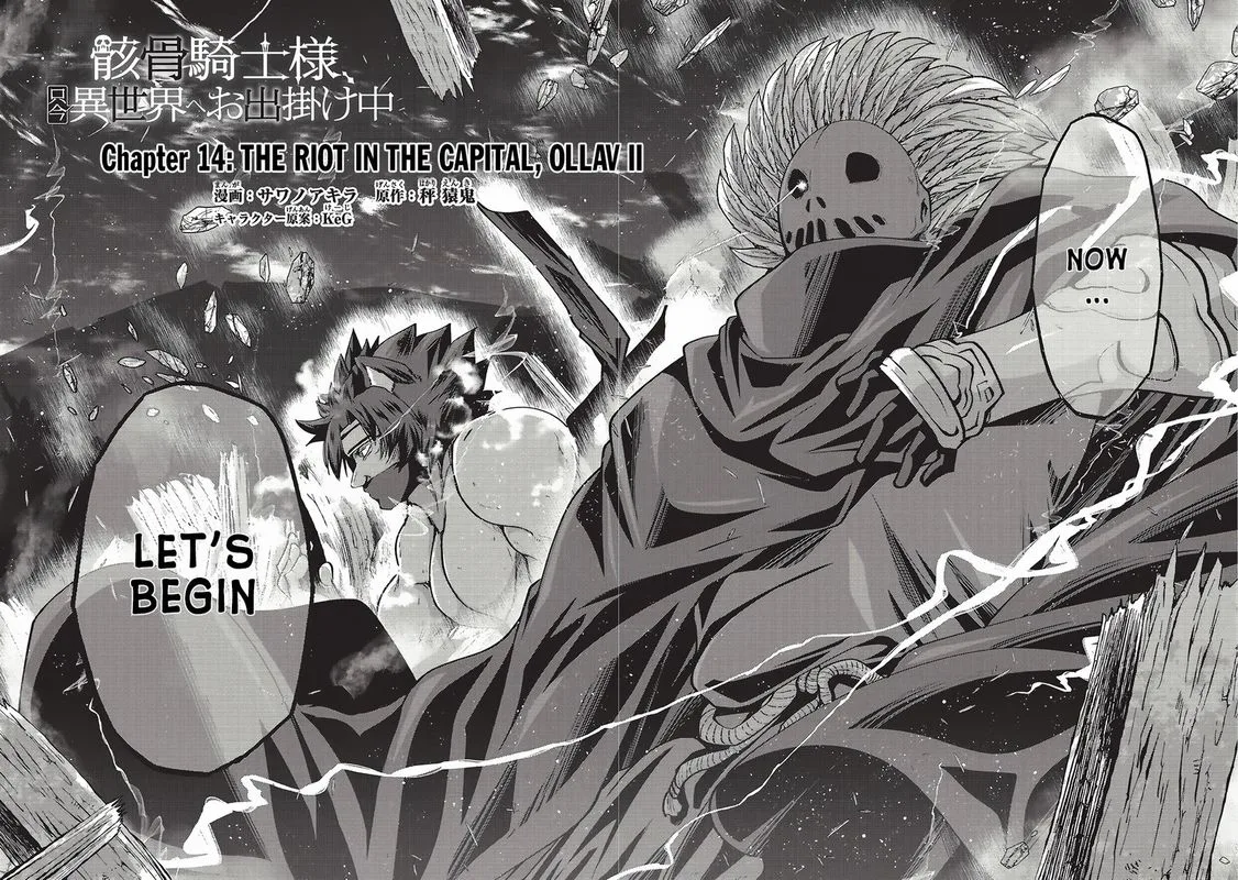 Gaikotsu Kishi-sama Tadaima Isekai e o Dekake-chuu Chapter 14 page 2