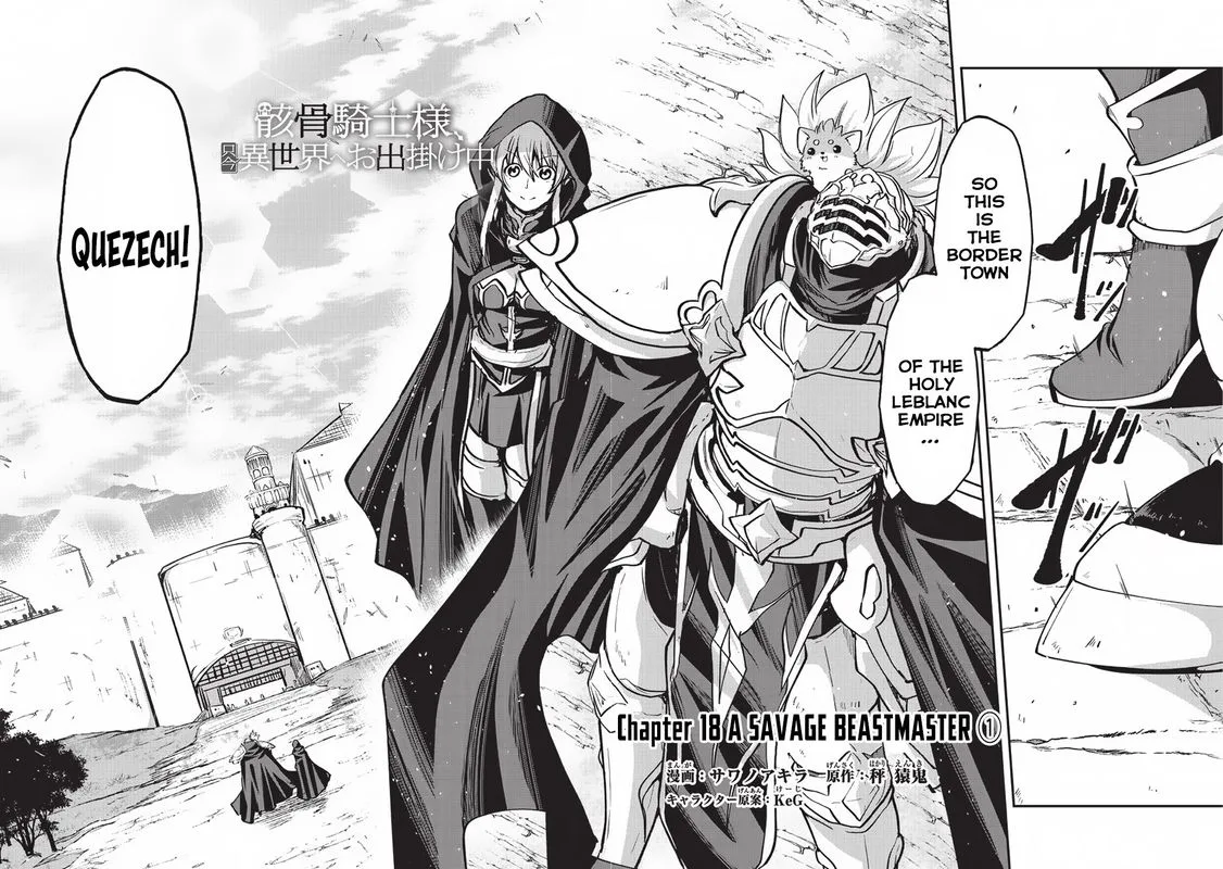 Gaikotsu Kishi-sama Tadaima Isekai e o Dekake-chuu Chapter 18 page 2