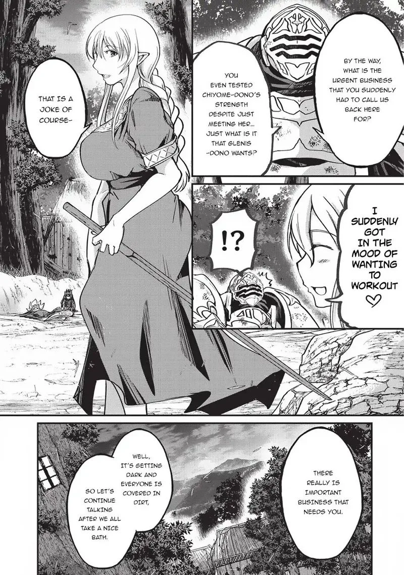 Gaikotsu Kishi-sama Tadaima Isekai e o Dekake-chuu Chapter 21 page 8