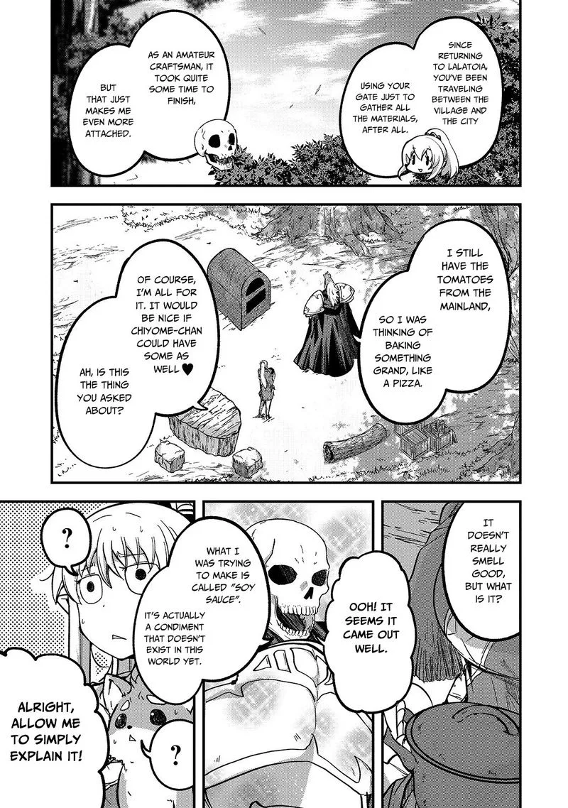 Gaikotsu Kishi-sama Tadaima Isekai e o Dekake-chuu Chapter 34 page 3