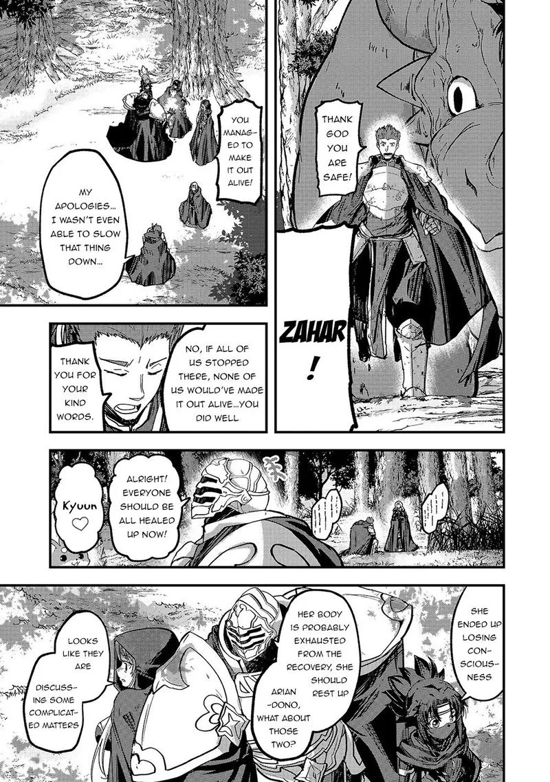 Gaikotsu Kishi-sama Tadaima Isekai e o Dekake-chuu Chapter 37 page 22