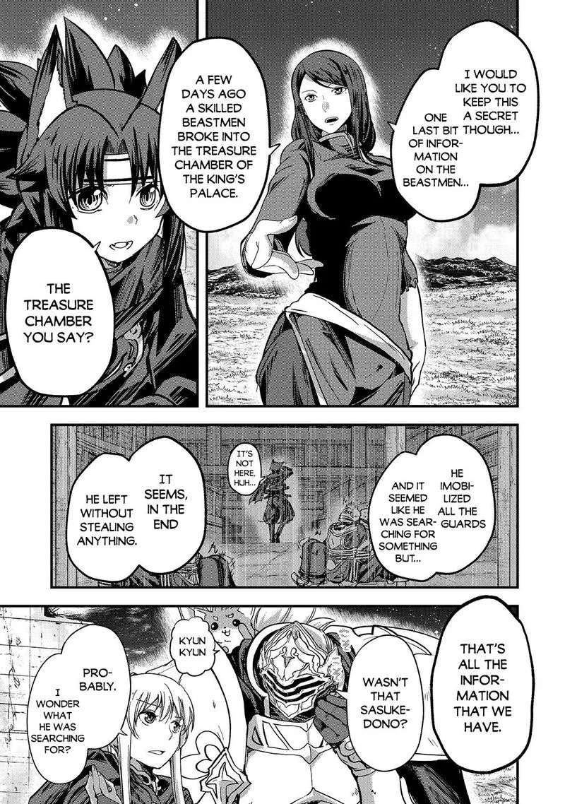 Gaikotsu Kishi-sama Tadaima Isekai e o Dekake-chuu Chapter 38 page 7