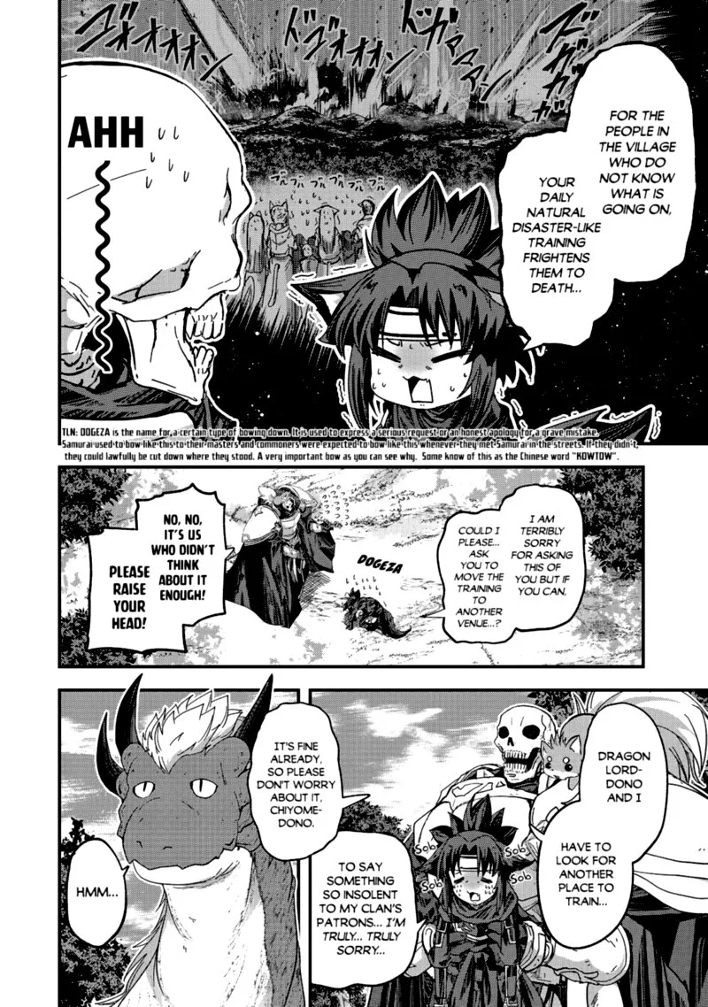 Gaikotsu Kishi-sama Tadaima Isekai e o Dekake-chuu Chapter 44 page 13