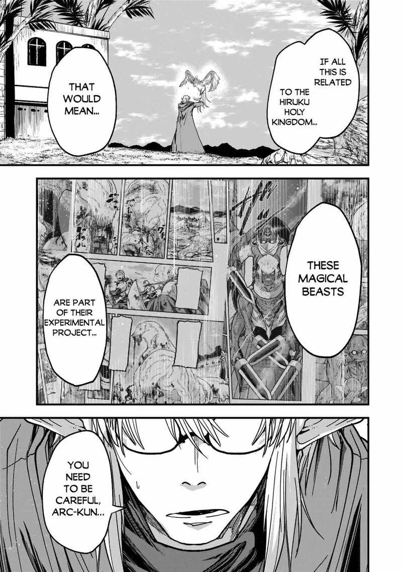 Gaikotsu Kishi-sama Tadaima Isekai e o Dekake-chuu Chapter 49 page 14
