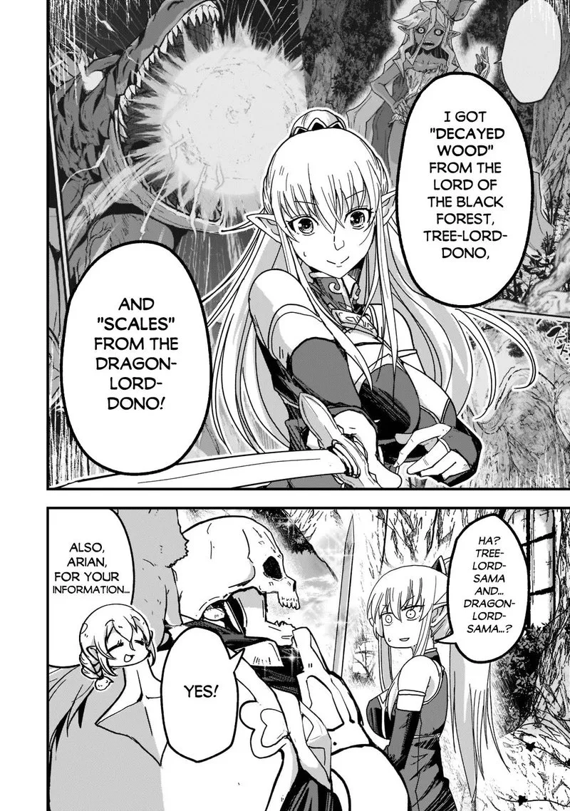 Gaikotsu Kishi-sama Tadaima Isekai e o Dekake-chuu Chapter 55.2 page 13