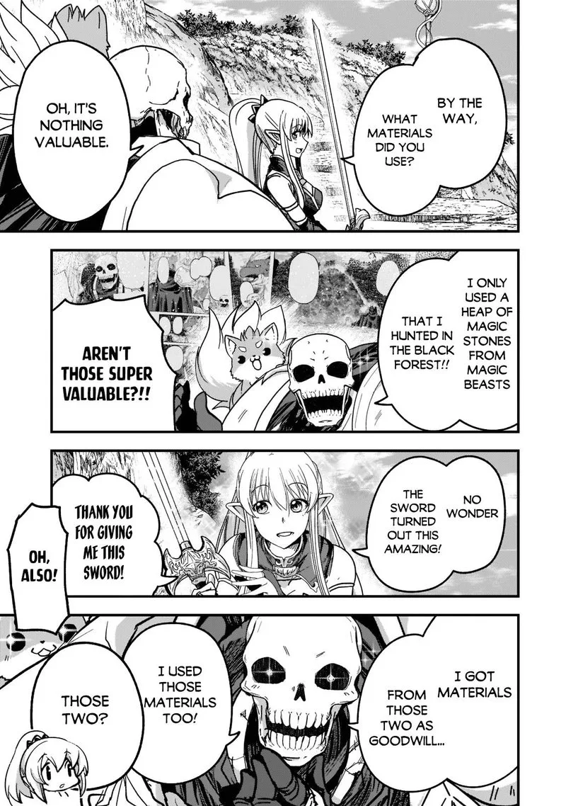 Gaikotsu Kishi-sama Tadaima Isekai e o Dekake-chuu Chapter 55.2 page 12