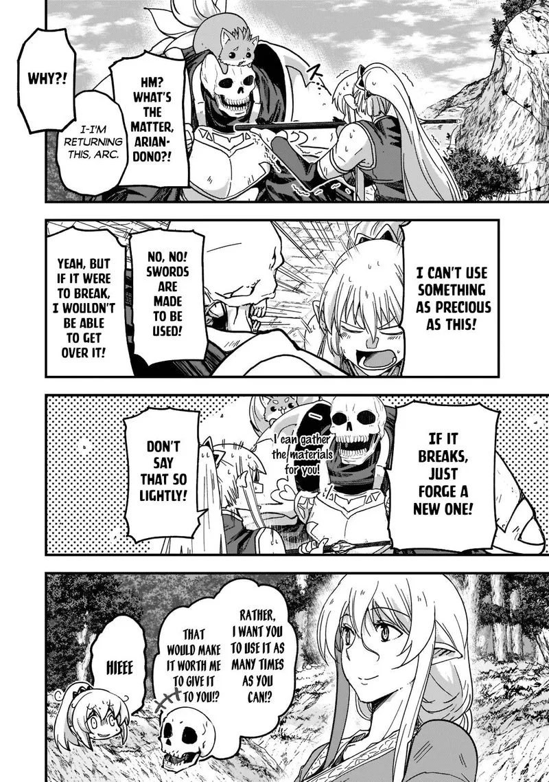 Gaikotsu Kishi-sama Tadaima Isekai e o Dekake-chuu Chapter 55.2 page 15