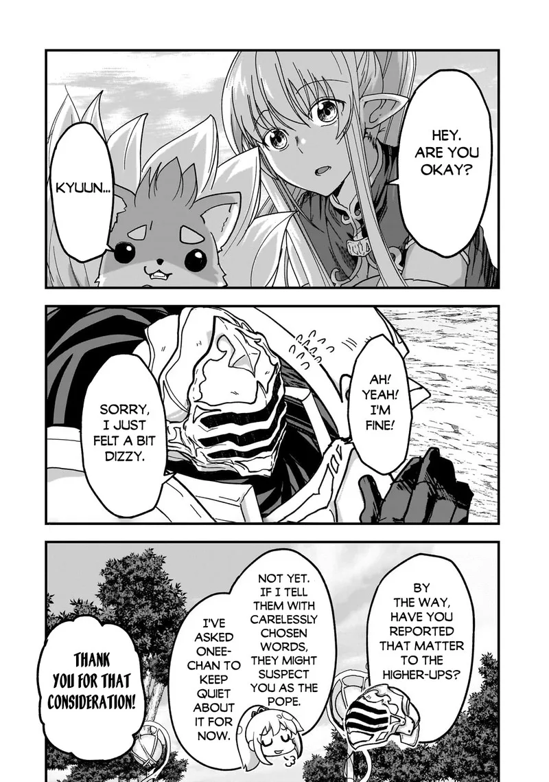 Gaikotsu Kishi-sama Tadaima Isekai e o Dekake-chuu Chapter 59.1 page 10