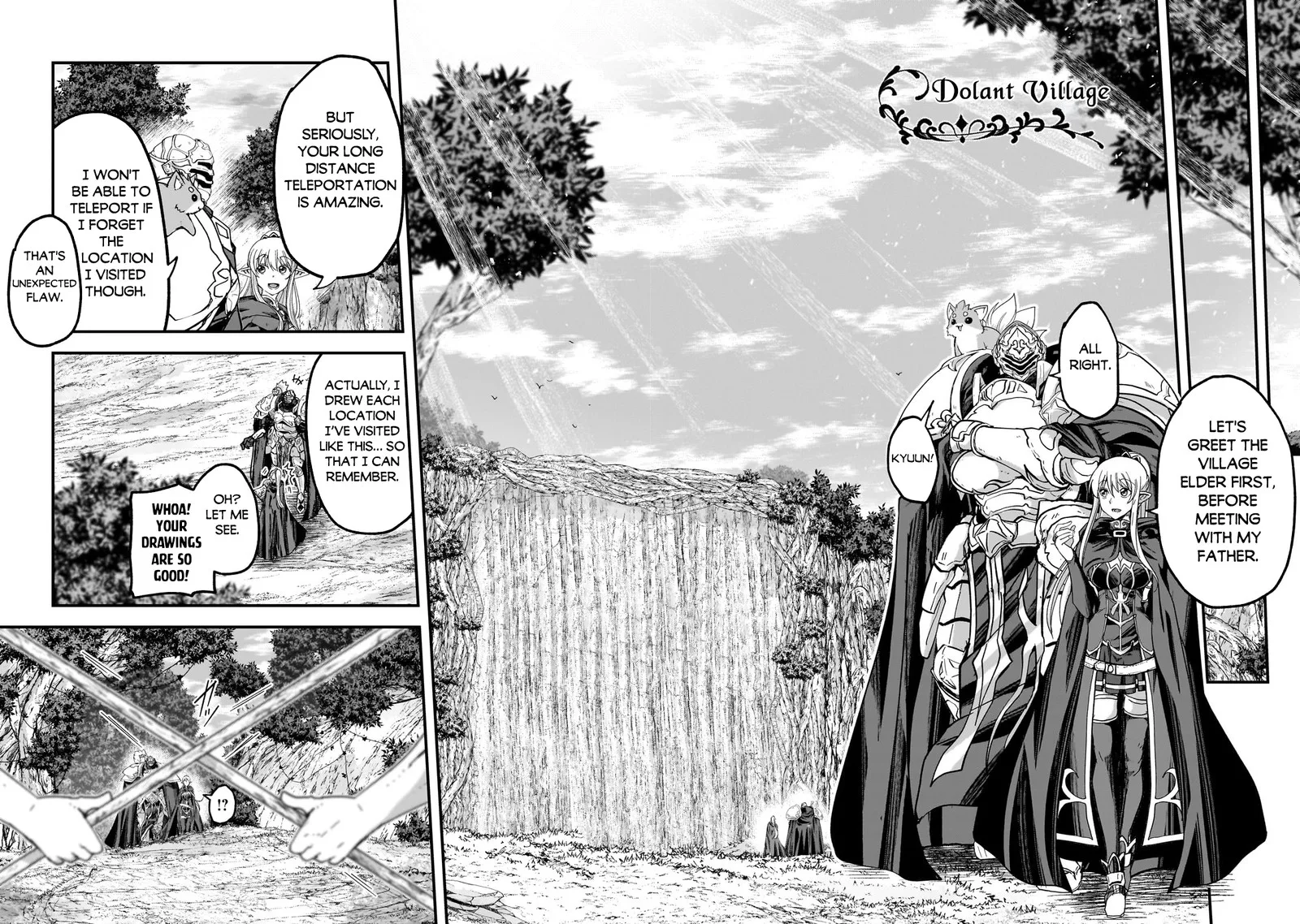 Gaikotsu Kishi-sama Tadaima Isekai e o Dekake-chuu Chapter 59.2 page 1