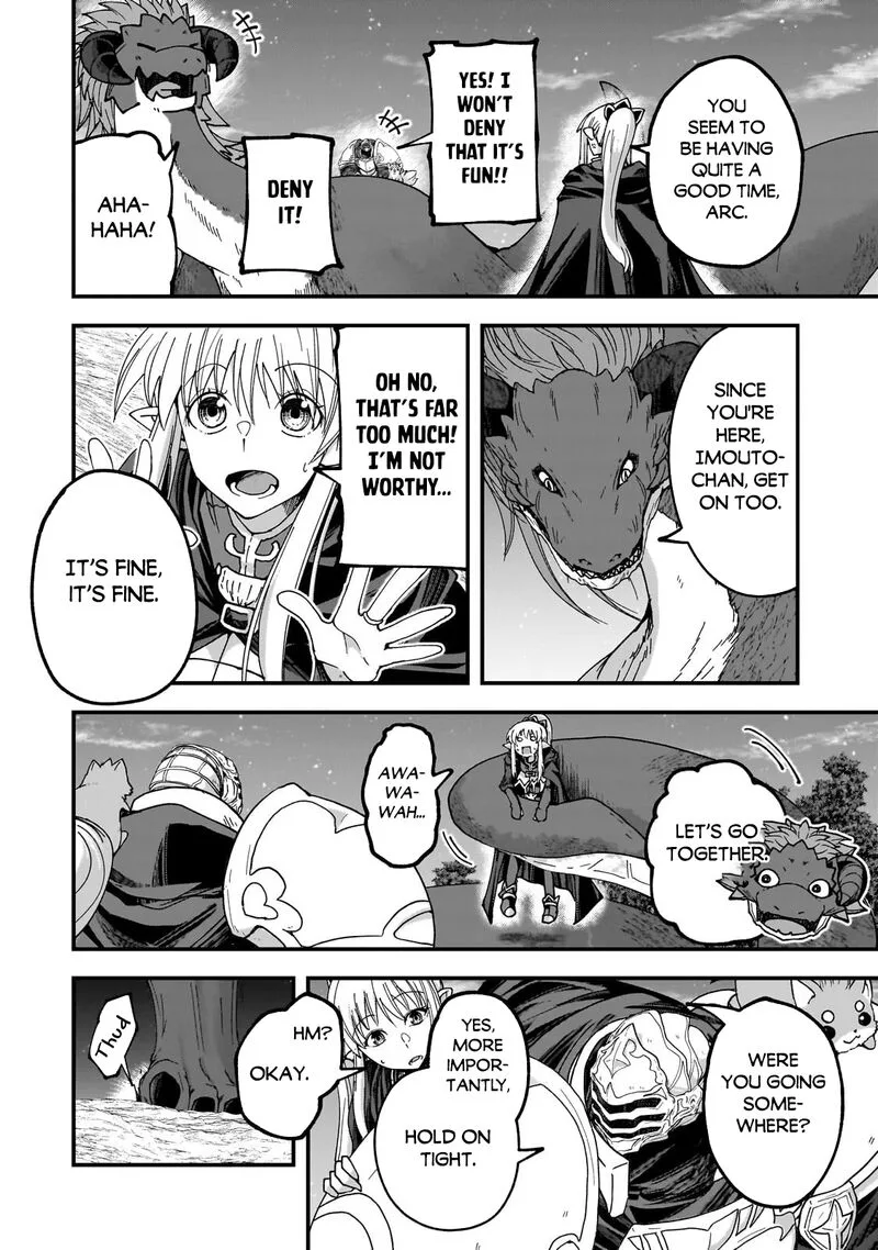 Gaikotsu Kishi-sama Tadaima Isekai e o Dekake-chuu Chapter 68.1 page 9