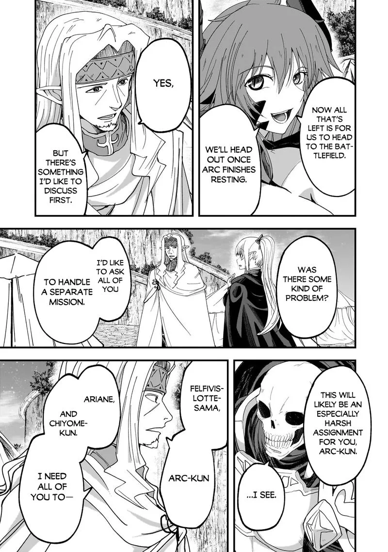 Gaikotsu Kishi-sama Tadaima Isekai e o Dekake-chuu Chapter 69.2 page 4