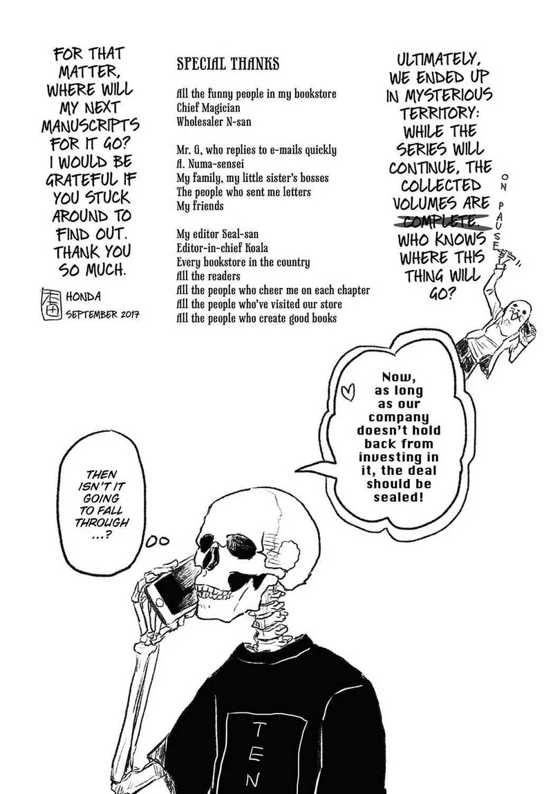 Gaikotsu Shotenin Honda-san Chapter 20.5 page 24